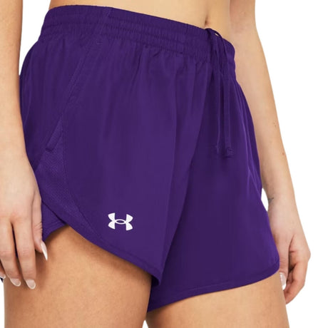 Under Armour Women's Fly-By Short - 3" Inseam - Purple - 1