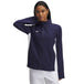 Under Armour Women's Rival Stretch Woven Jacket Navy - 1