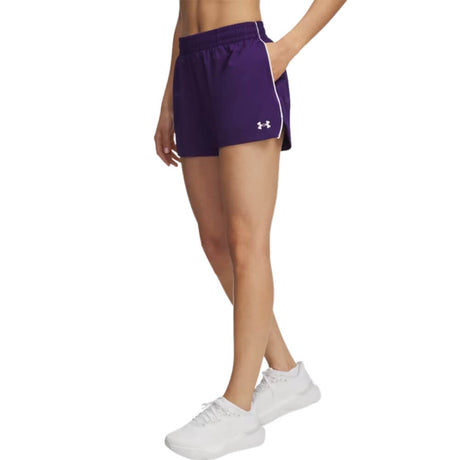 Under Armour Women's Tech Vent Short - 3" Inseam Purple - 2