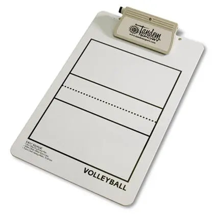 Coaches' Deluxe Volleyball Clipboard Tandem Sport