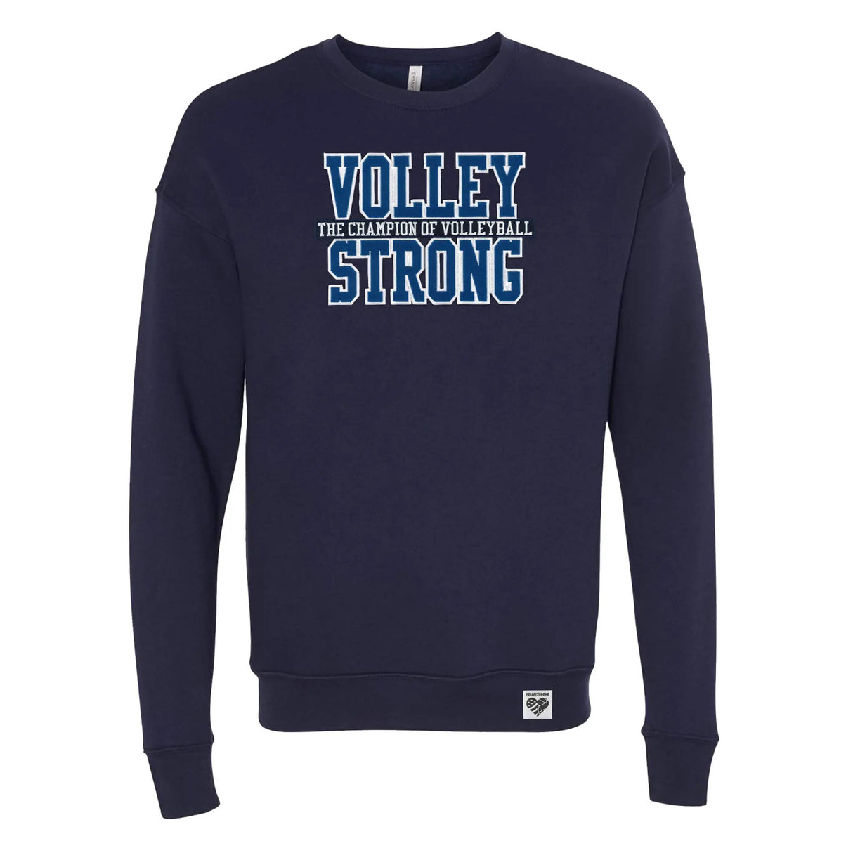Volleystrong Collegiate Drop Shoulder Crew Volleystrong