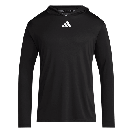 adidas Men's D4T Long Sleeve Lightweight Hoodie Black