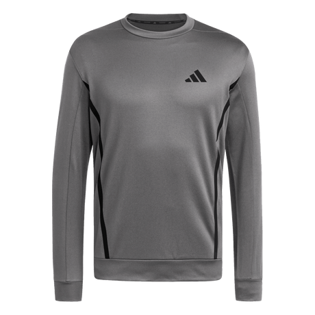 adidas Men's Game&Go Crew Dark Gray - 1