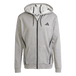 adidas Men's Game&Go Full Zip Hoodie Light Gray