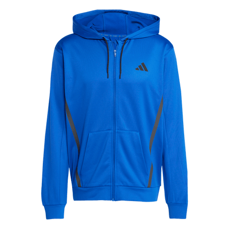 adidas Men's Game&Go Full Zip Hoodie Royal