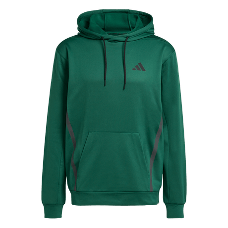 adidas Men's Game&Go Hoodie Dark Green - 1
