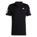 adidas Men's Three Stripe Polo Black - 1