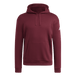 adidas Men's Travel Fleece Hoodie Maroon - 1