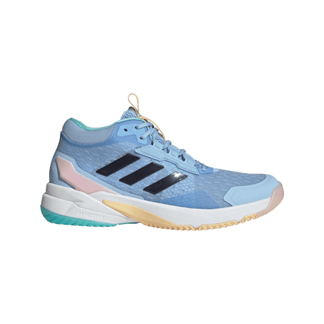 adidas Women's Crazyflight 6  MID Volleyball Shoe Glow Blue - 1