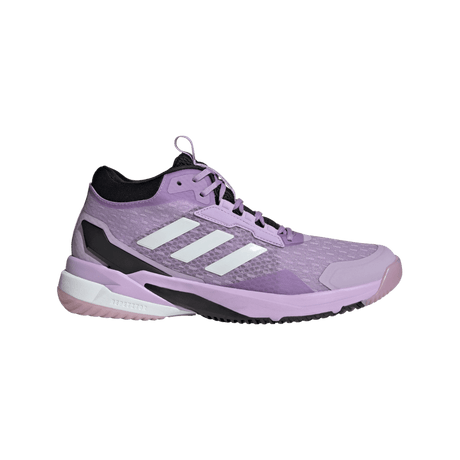 adidas Women's Crazyflight 6  MID Volleyball Shoe Powder Plum - 1
