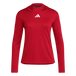 adidas Women's D4T Lightweight Hoodie Red - 1
