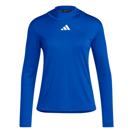 adidas Women's D4T Lightweight Hoodie Royal - 1