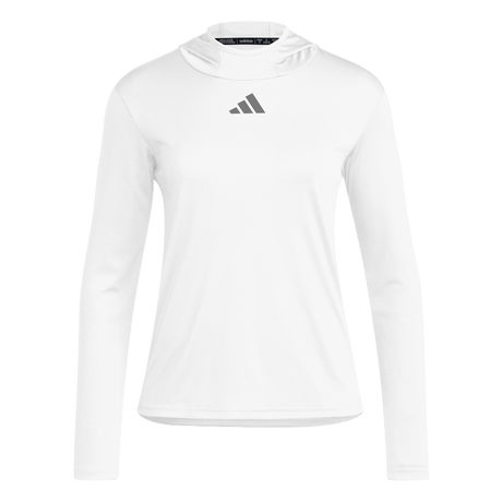 adidas Women's D4T Lightweight Hoodie White - 1