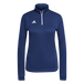 adidas Women's Entrada 22 1/4 Zip Navy - 1