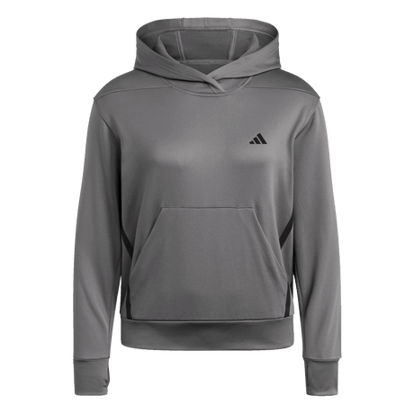 adidas Women's Game&Go Hoodie Dark Gray - 1