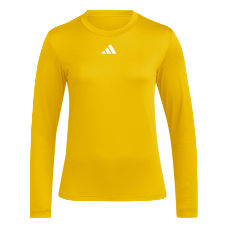 adidas Women's Gametime Long Sleeve Jersey Gold - 1