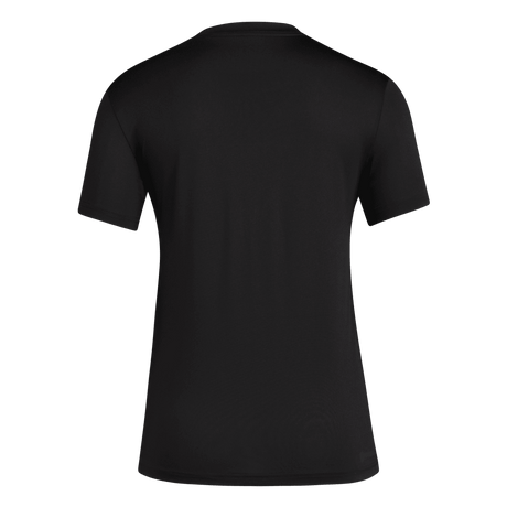 adidas Women's Gametime Short Sleeve Jersey Black - 2