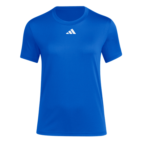 adidas Women's Gametime Short Sleeve Jersey Royal - 1
