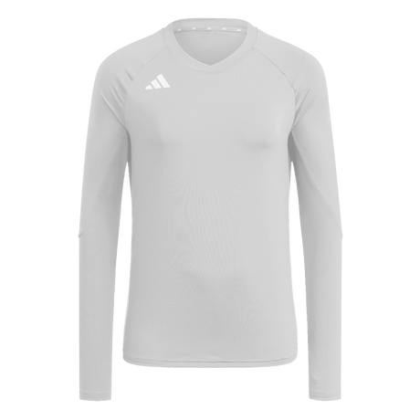 adidas Women's HiLo 25 Long Sleeve Jersey Light Gray - 1