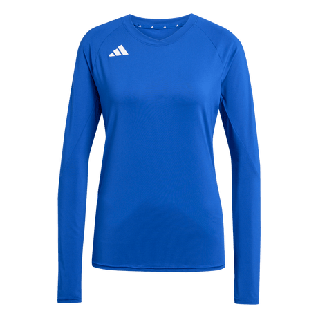 adidas Women's HiLo 25 Long Sleeve Jersey Royal - 1
