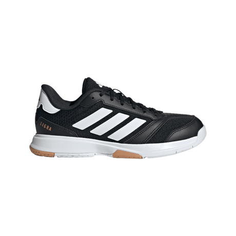 adidas Women's Ligra 8 Volleyball Shoe Black White - 1