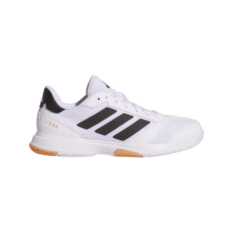 adidas Women's Ligra 8 Volleyball Shoe White Black - 1