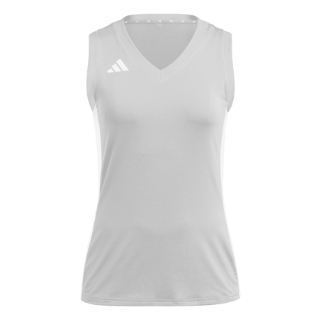 adidas Women's Quickset 25 Sleeveless Jersey White - 8