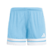 adidas Women's Squadra 25 Short - 5" Inseam Light Blue - 1