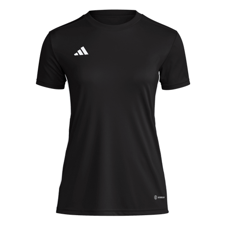adidas Women's Tabela 23 Short Sleeve Jersey Black - 1