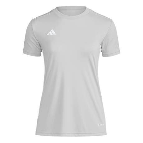 adidas Women's Tabela 23 Short Sleeve Jersey Light Grey - 1