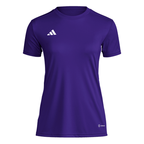 adidas Women's Tabela 23 Short Sleeve Jersey Purple - 1