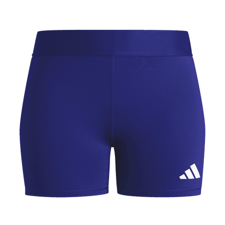 adidas Women's TechFit Volleyball Short - 4" Inseam Royal - 1
