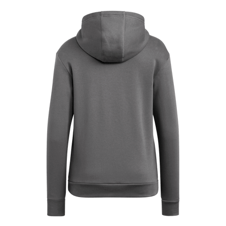 adidas Women's Travel Fleece Hoodie Dark Gray - 2
