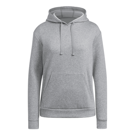 adidas Women's Travel Fleece Hoodie Light Gray - 1