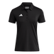 adidas Women's Ultimate365 Solid Polo Black - 1