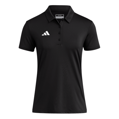 adidas Women's Ultimate365 Solid Polo Black - 1