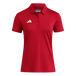 adidas Women's Ultimate365 Solid Polo Red - 1