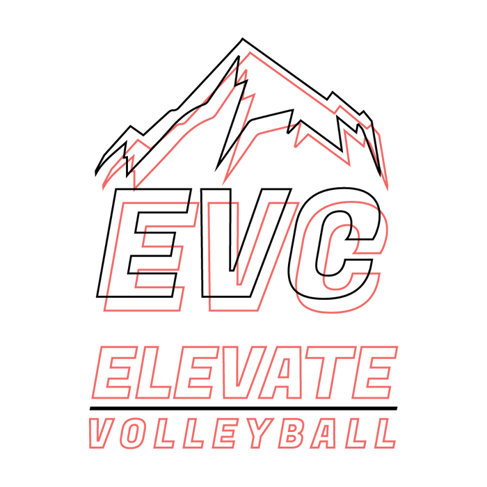elevate volleyball design option 030 spirit store all volleyball