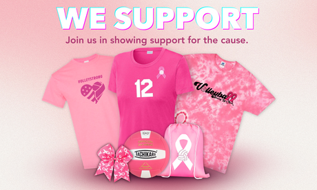 Pink Pride Volleyball Gear: Breast Cancer Awareness 2025