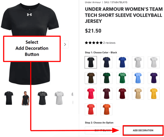 decorate jerseys all volleyball team packages