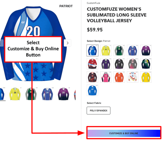 sublimation all volleyball team packages