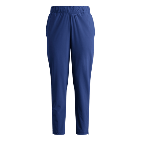 adidas Women's Woven Full Zip Travel Pant navy