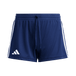 adidas Women's Three Stripe Short - 3" Inseam navy front