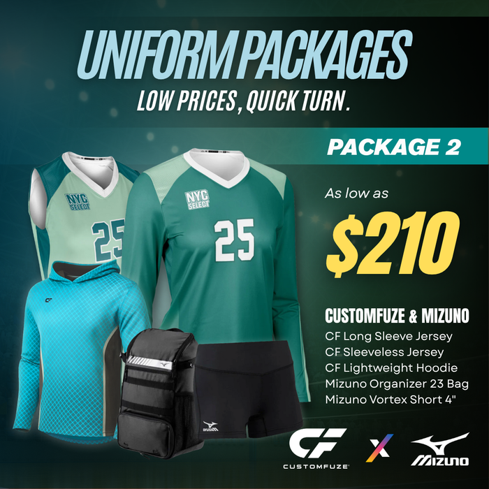 mizuno customfuze womens package 2