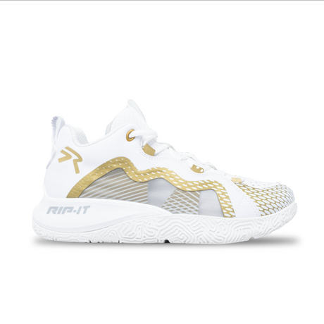 RIP-IT Womens Future Volleyball Shoe white/gold 1